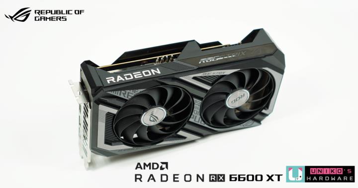 ROG Strix Radeon RX 6600 XT OC 显示卡评测开箱
