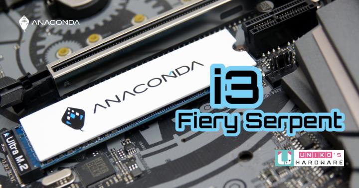 巨蟒 ANACOMDA i3 PCIe 3.0 SSD 评测开箱