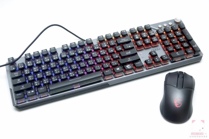 MSI VIGOR GK71 SONIC 与 CLUTCH GM41 LIGHTWEIGHT WIRELESS 开箱