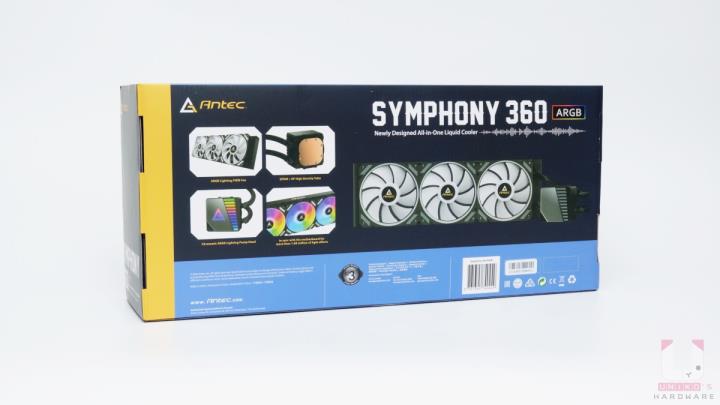 ANTEC SYMPHONY 360 ARGB 一体式水冷散热器开箱测试