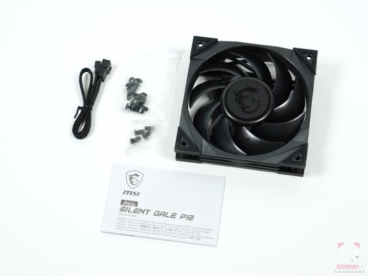 MSI MEG SILENT GALE P12 高效能静音风扇开箱