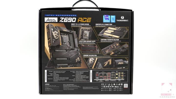 24K 黄金之风，MSI MEG Z690 ACE 主机板开箱评测