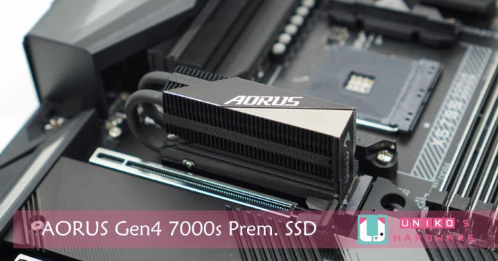 AORUS 7000s Prem. PCIe Gen4 M.2 SSD 评测开箱