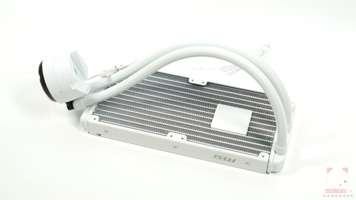 纯白体验! MSI MAG CORELIQUID 240R V2 White 一体式水冷散热器评测开箱