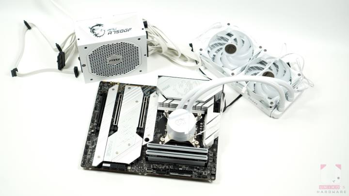 MSI MPG GUNGNIR 110R WHITE 净白机壳开箱