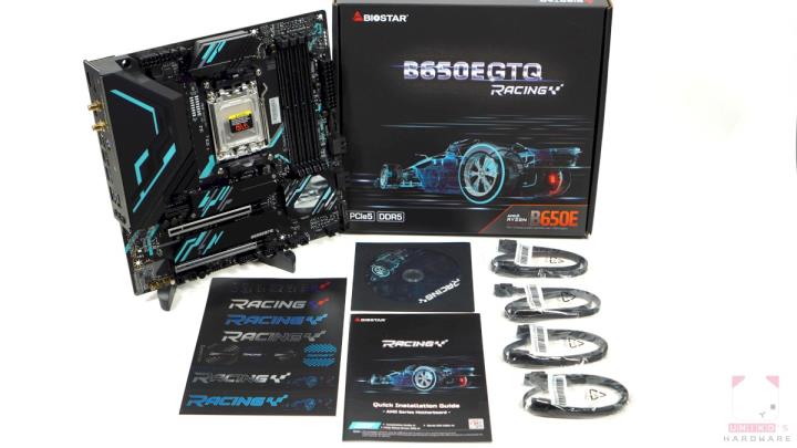 BIOSTAR RACING B650EGTQ 主机板开箱评测