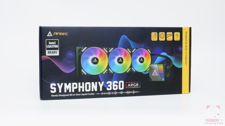 ANTEC SYMPHONY 360 ARGB 一体式水冷散热器开箱测试
