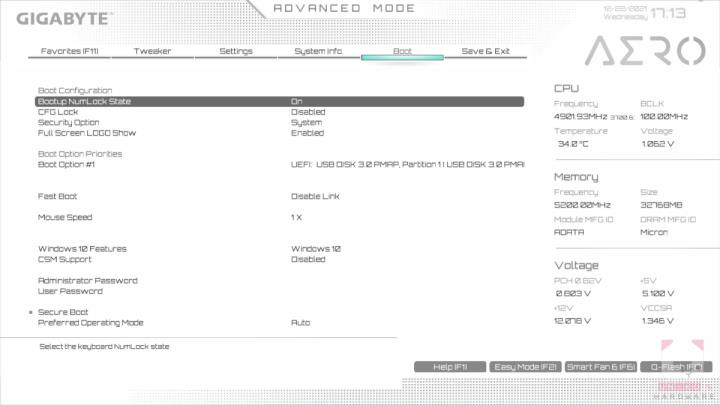GIGABYTE Z690 AERO G DDR5 主机板开箱评测