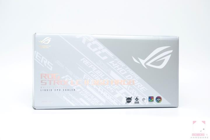 ROG STRIX LC II 360 ARGB WHITE EDITION 开箱测试