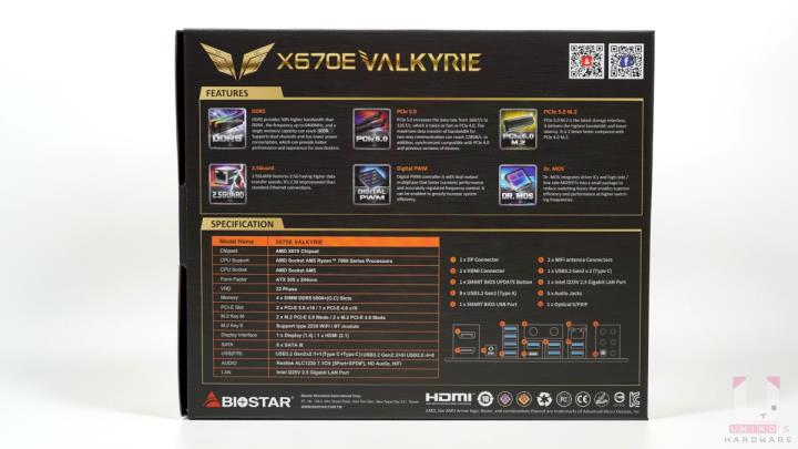 BIOSTAR X670E VALKYRIE 女武神主机板开箱评测