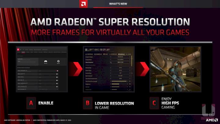 AMD Radeon Super Resolution RSR 测试动手玩，同时窥看未来的 FSR 2.0 技术