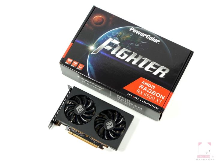 入门显示卡首选，PowerColor Radeon RX 6500 XT Fighter 4GB GDDR6 评测开箱
