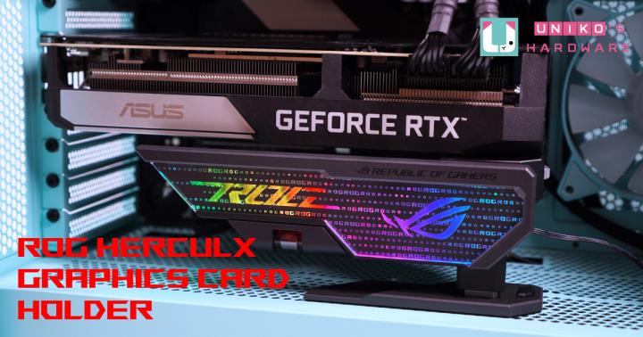 第 1 名的 ROG Herculx 显示卡支撑架开箱
