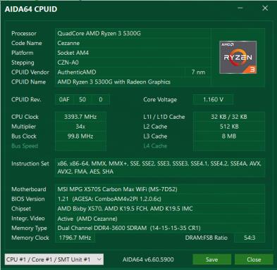 未零售的入门 APU~ AMD Ryzen 3 5300G 性能评测