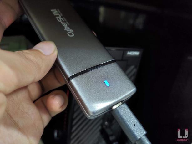 M.2 SSD 检测好物~ CyberSLIM M2D NGFF/ NVMe 两用外接盒