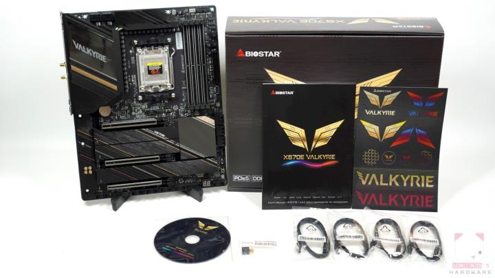 BIOSTAR X670E VALKYRIE 女武神主机板开箱评测