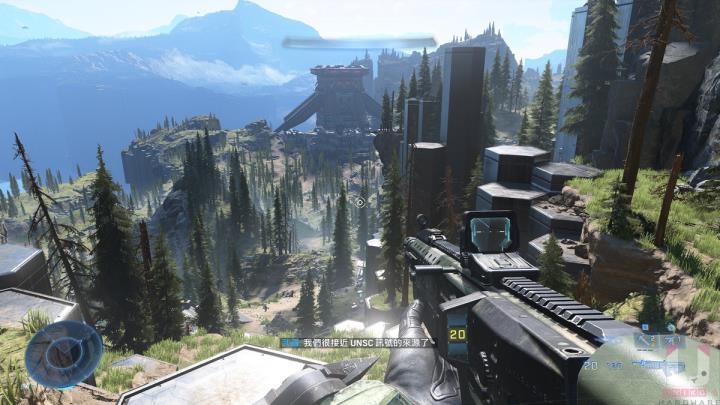 Halo Infinite 最后一战：无限，搭配 Radeon Software 21.12.1 驱动程式游戏性能测试