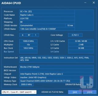 BIOSTAR Z790 VALKYRIE 主机板开箱评测