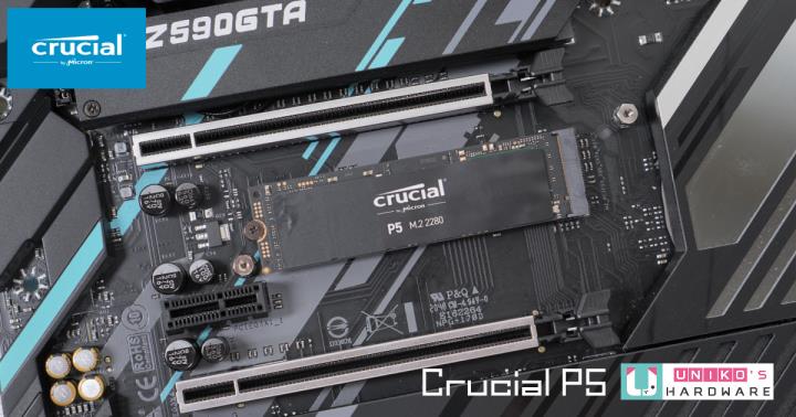 Crucial P5 NVMe PCIe SSD 2 TB 评测开箱