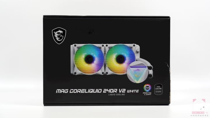 纯白体验! MSI MAG CORELIQUID 240R V2 White 一体式水冷散热器评测开箱
