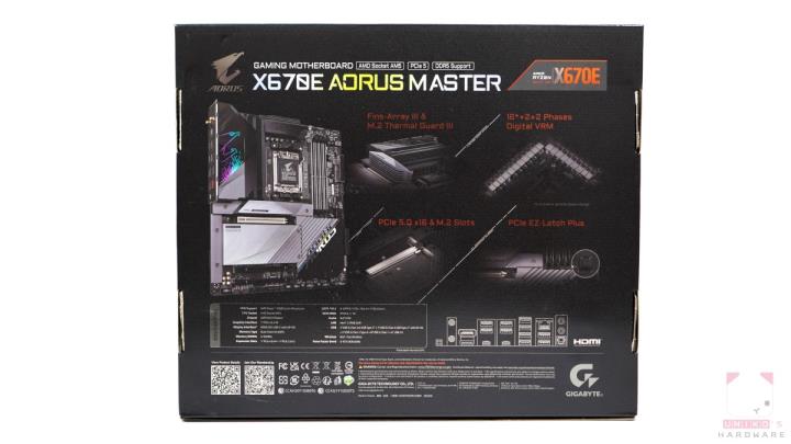X670E AORUS MASTER 主机板开箱评测