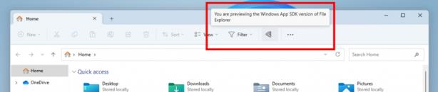 Windows 11 Build 23435.1000 Dev预览版发布：带来了新的文件资源管理器库