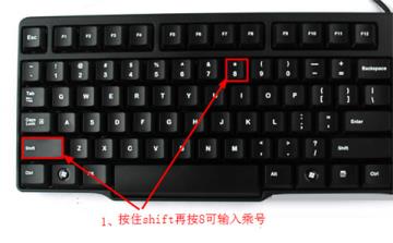电脑键盘×乘号怎么打出来？电脑输入×乘号的方法方法