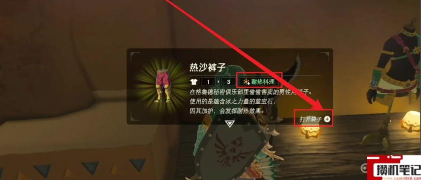 《塞尔达传说：王国之泪》塞尔达传说耐热料理配方是什么？