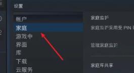 steam看不到家庭共享的游戏解决步骤