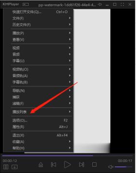 kmplayer设置播放列表
