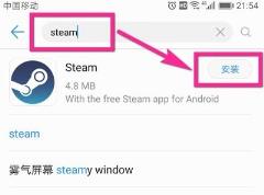 steam手机版下载方法