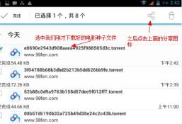 百度网盘手机电脑播放torrent文件方法