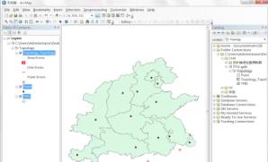 arcgis拓扑检查方法
