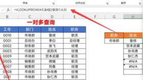 vlookup函数用法图文详解
