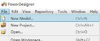 powerdesigner怎么生成sql