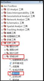 arcgis缓冲区分析操作步骤
