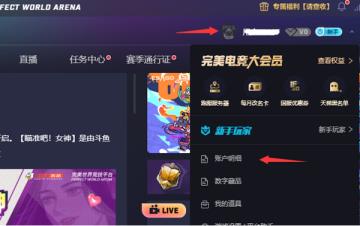 完美世界竞技平台换头像方法