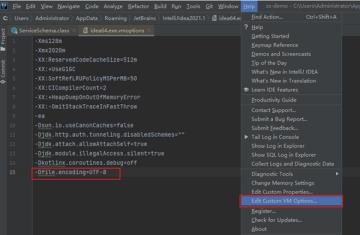 intellij idea编码设置详情