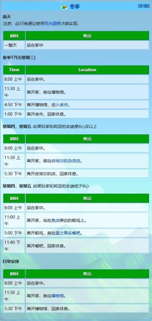 星露谷艾利欧特行程喜好是什么 星露谷艾利欧特行程喜好是什么