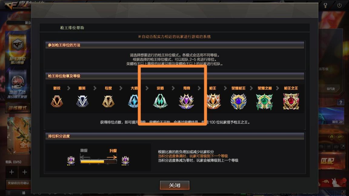 cf传奇能和宗师打吗 cf传奇能和宗师打吗