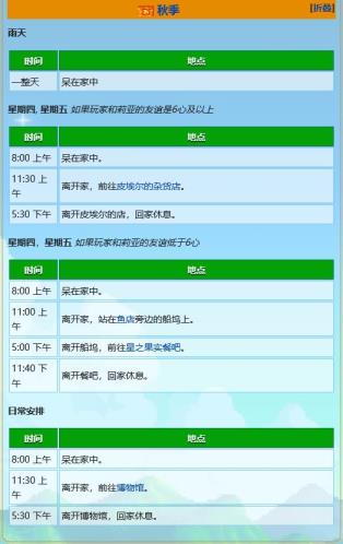 星露谷艾利欧特行程喜好是什么 星露谷艾利欧特行程喜好是什么