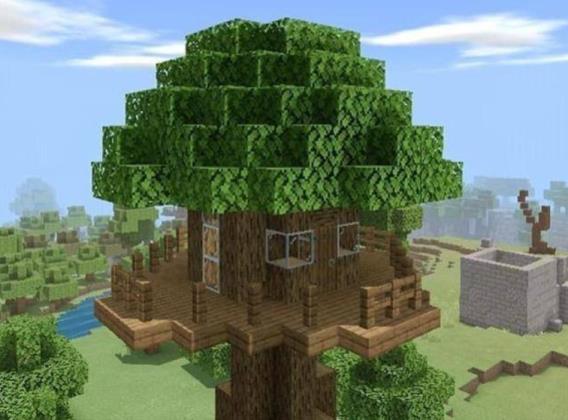 我的世界大形天空树屋怎么建 我的世界大形天空树屋怎么建