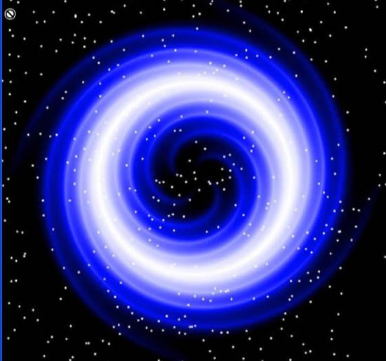Photoshop滤镜制作漂亮星空