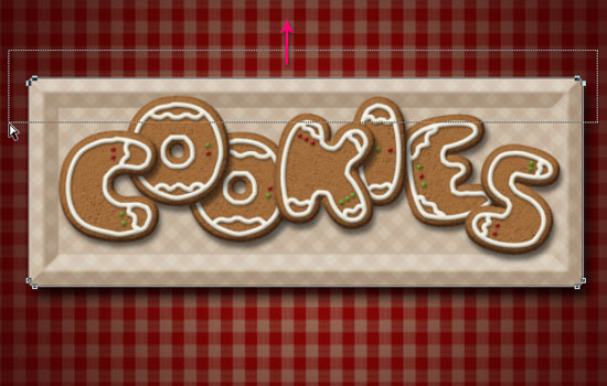 ps制作姜饼效果字方法