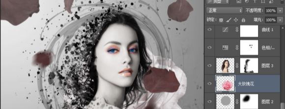 ps素材合成插画效果图片