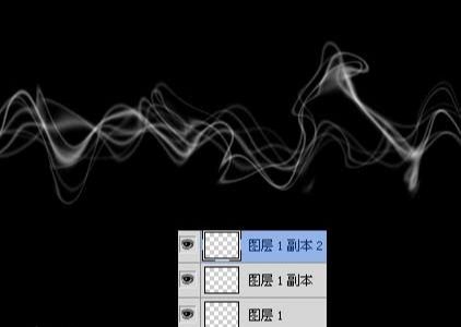 ps利用滤镜制作简单的烟雾曲线