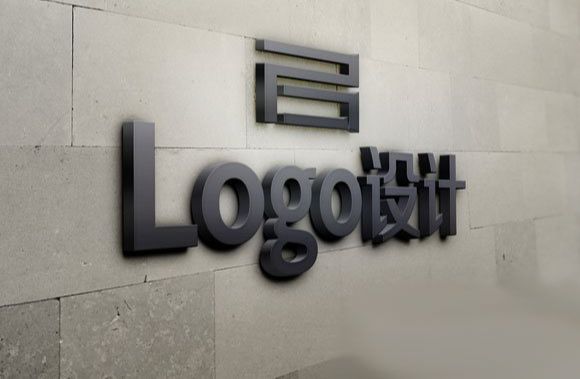 ps制作模仿墙上的立体LOGO文字