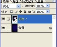 利用PhotoShop滤镜制作高光背景装饰照片
