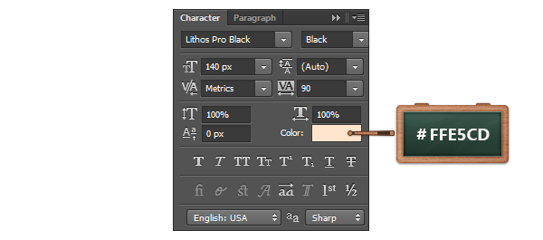 ps制作类似纸张撕裂的文字效果
