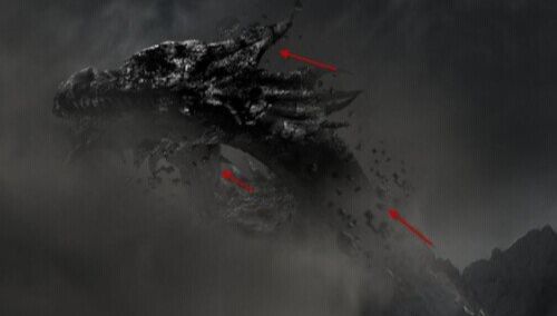 ps cs6合成魔幻怪龙场景方法